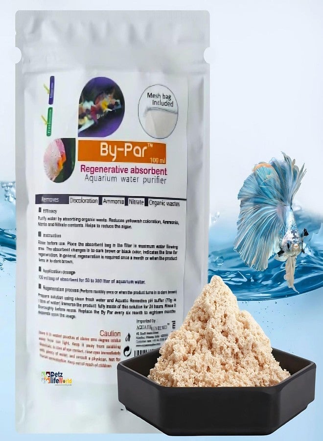 VAYINATO Aquatic Remedies by-Par 300ml (Mesh Bag Included), Regenerative Absorbent Aquarium Water Purifier by Petzlifeworld - Image 1